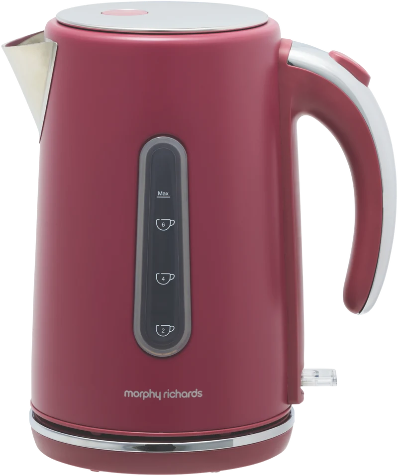 Morphy Richards Array Kettle And Toaster Breakfast Pack Ripe Rhubarb