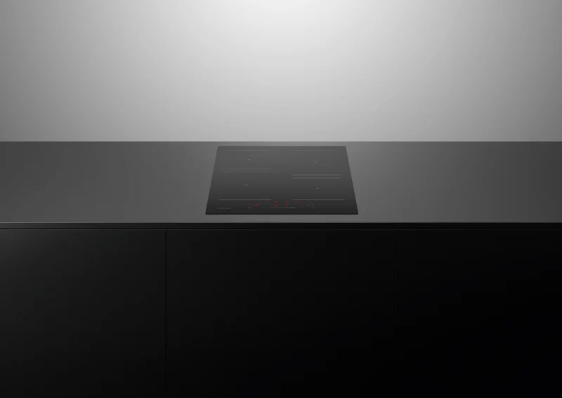 Fisher & Paykel Series 5 60cm 4 Zone Induction Cooktop, Low Current, Black Glass