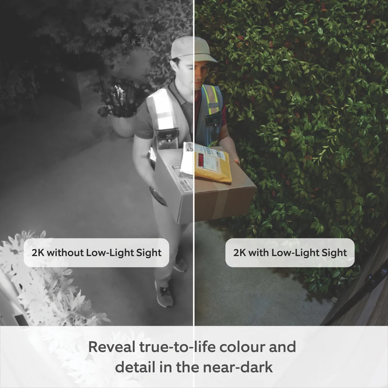 Ring 2K Outdoor Camera Plus Battery (Black)