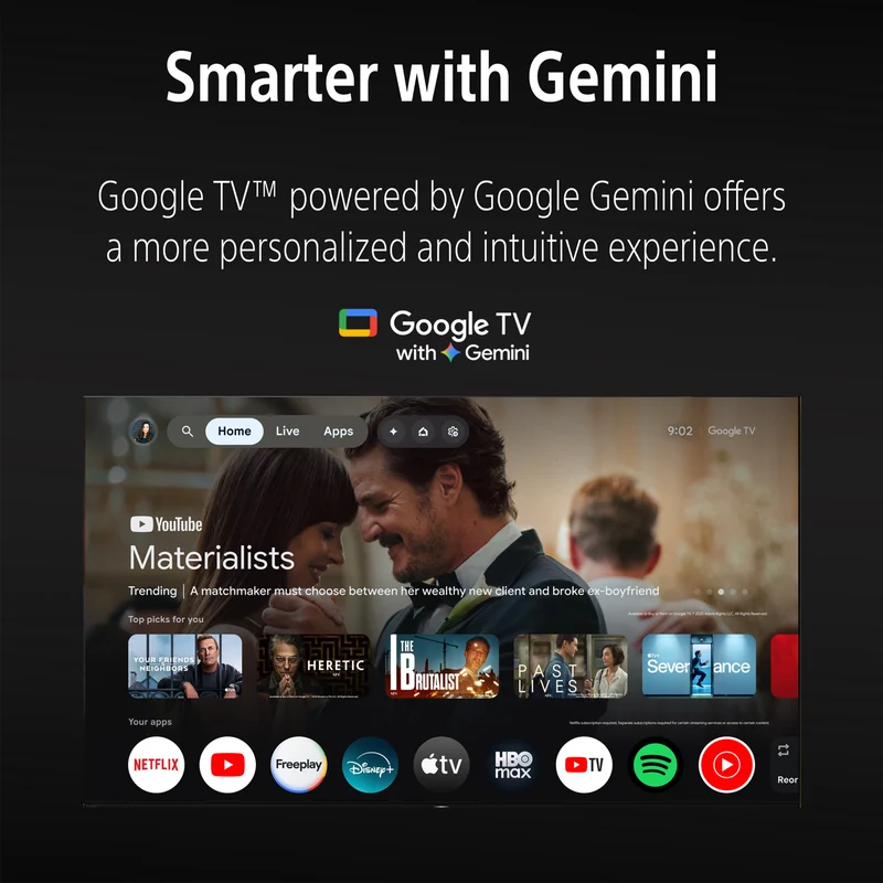 Sony 50" BRAVIA 7 II True RGB 4K AI Google TV with Gemini 2026