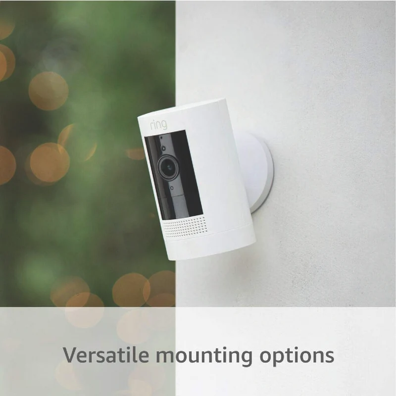 Ring 4-Pack Outdoor Camera (Stick Up Cam) Battery (White)