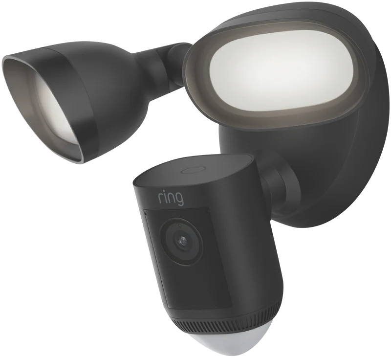 Ring Floodlight Cam Pro 2K Wired (Black)