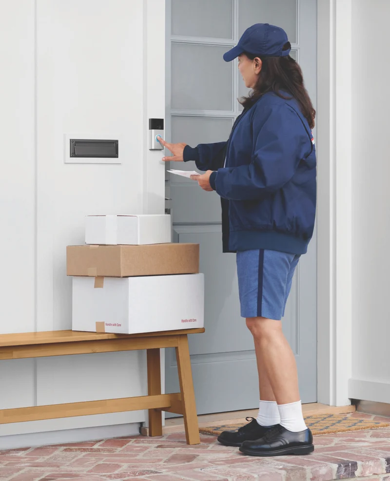 Ring Video Doorbell - Satin Nickel (2020 Release)