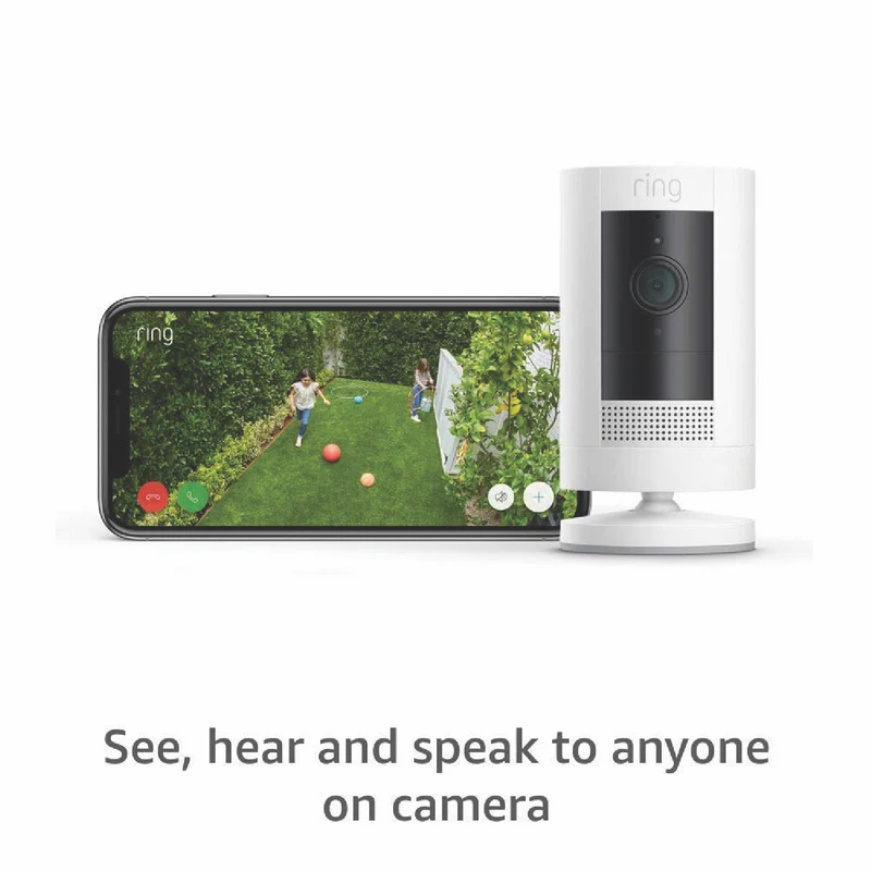 Ring 3-Pack Outdoor Camera (Stick Up Cam) Battery (White)