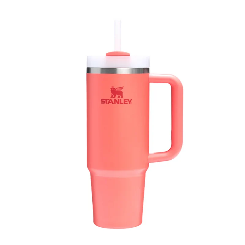 Gourde Stanley Hot corail Quencher 2.0 - 1.2L