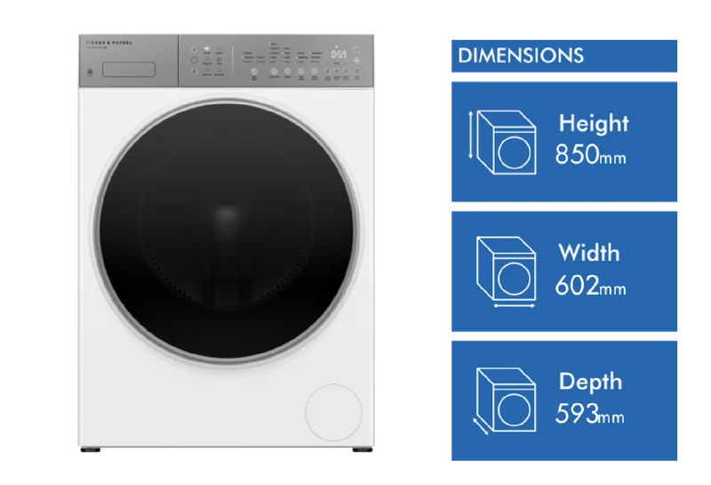 Fisher & Paykel 8kg Series 5 Contemporary Front Load Washer
