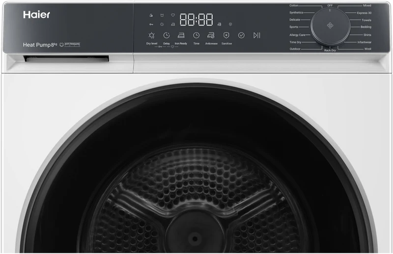 Haier 8kg 300 Series Heat Pump Dryer