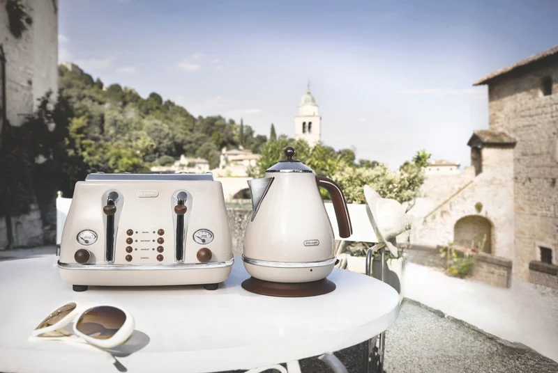 DeLonghi Icona Vintage Breakfast Pack Beige