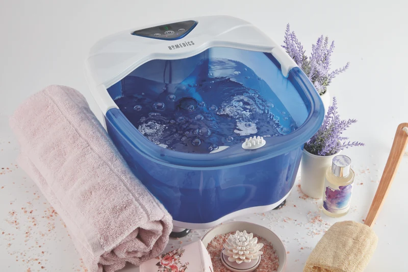 Homedics Salt-n-Soak Pro Footbath With Heat Boost