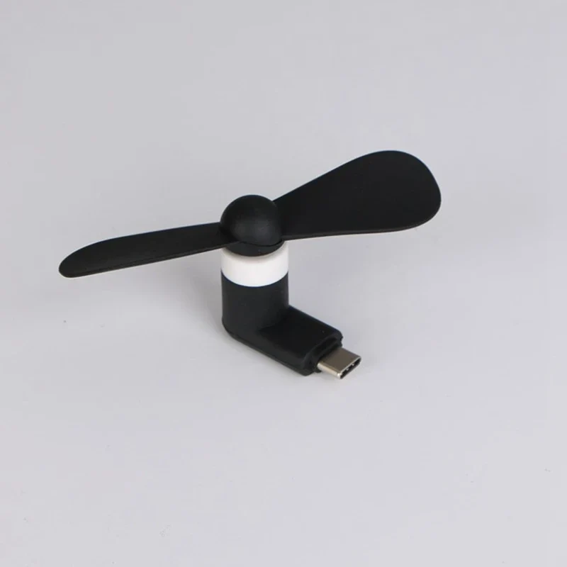 Mini Ventilateur USB Type‑C pour Smartphone – Rafraîchissement Instantané de Poche