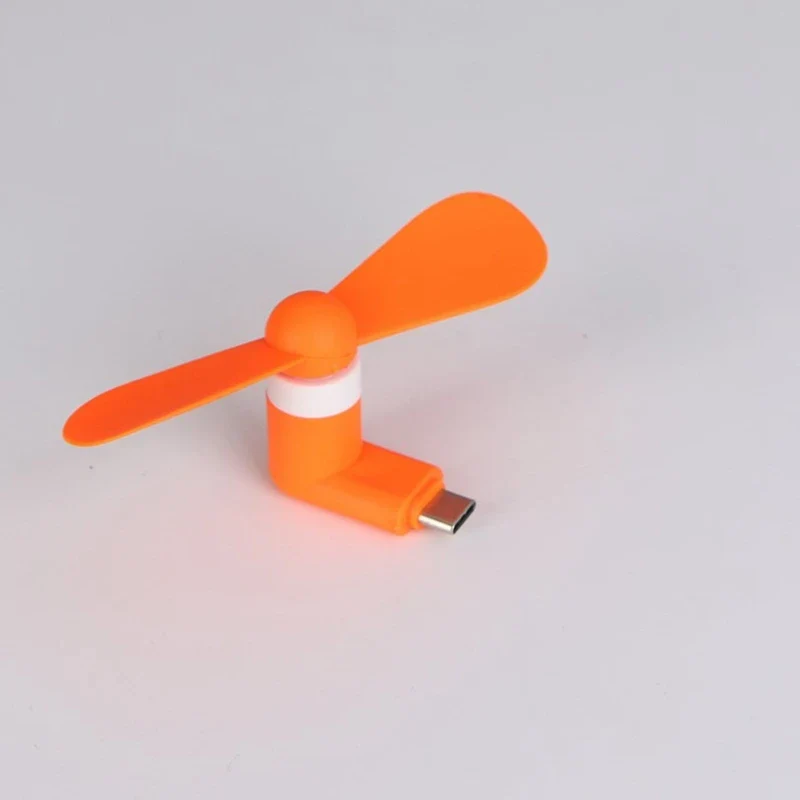 Mini Ventilateur USB Type‑C pour Smartphone – Rafraîchissement Instantané de Poche