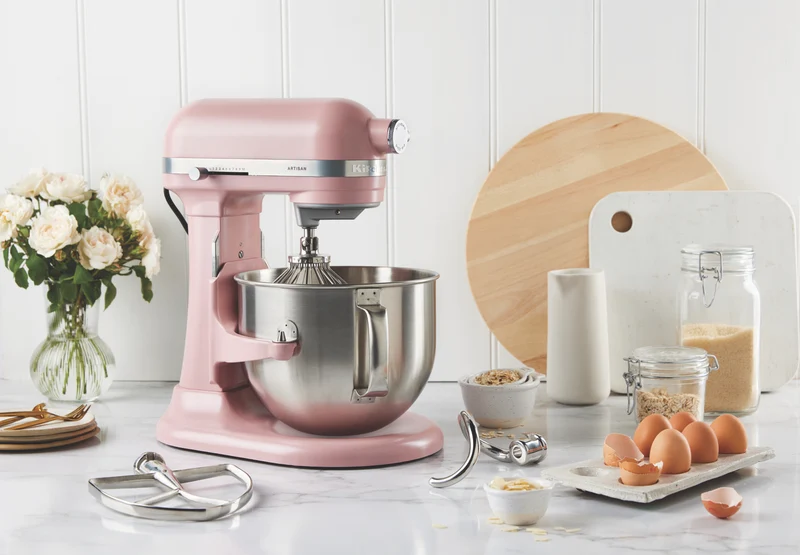 KitchenAid 6.6L Bowl Lift Stand Mixer Dried Rose