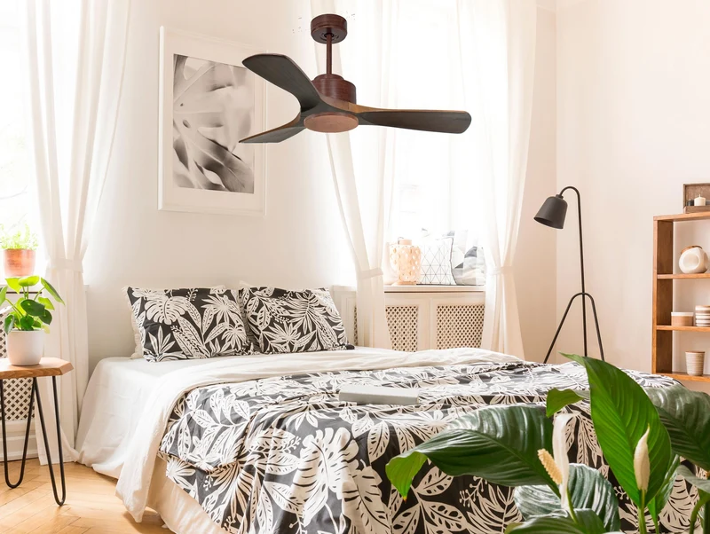 Ventilateur de plafond ultra silencieux et à faible consommation DC PrincipeD106C0266863