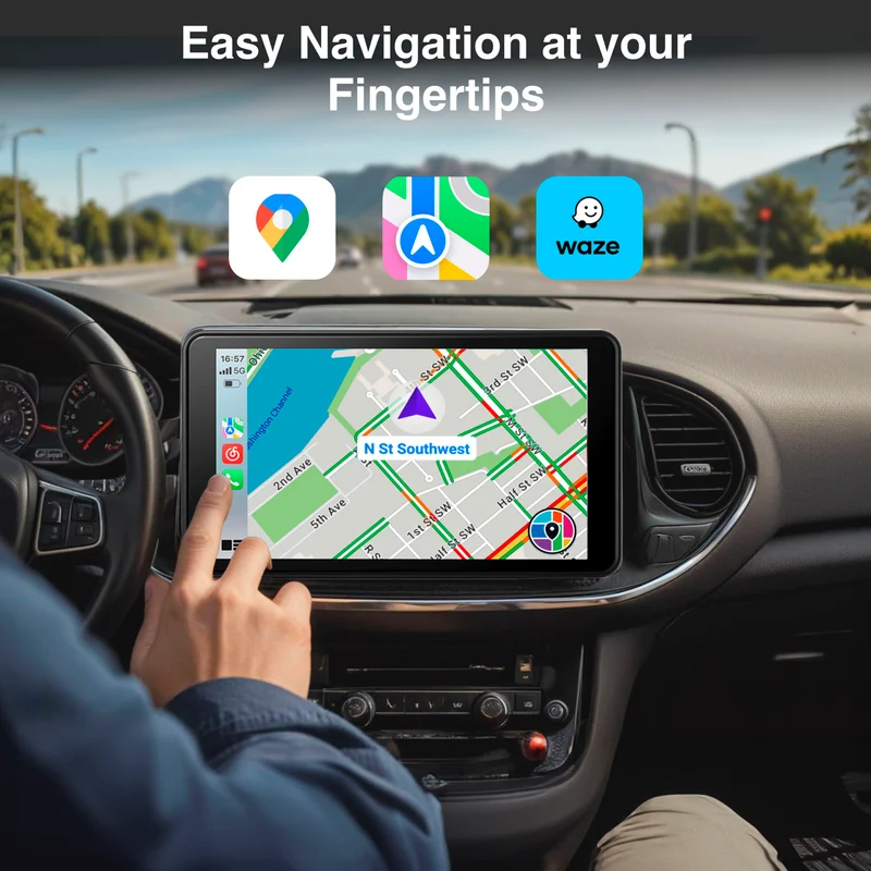Laser 7inch Portable CarPlay Android Auto
