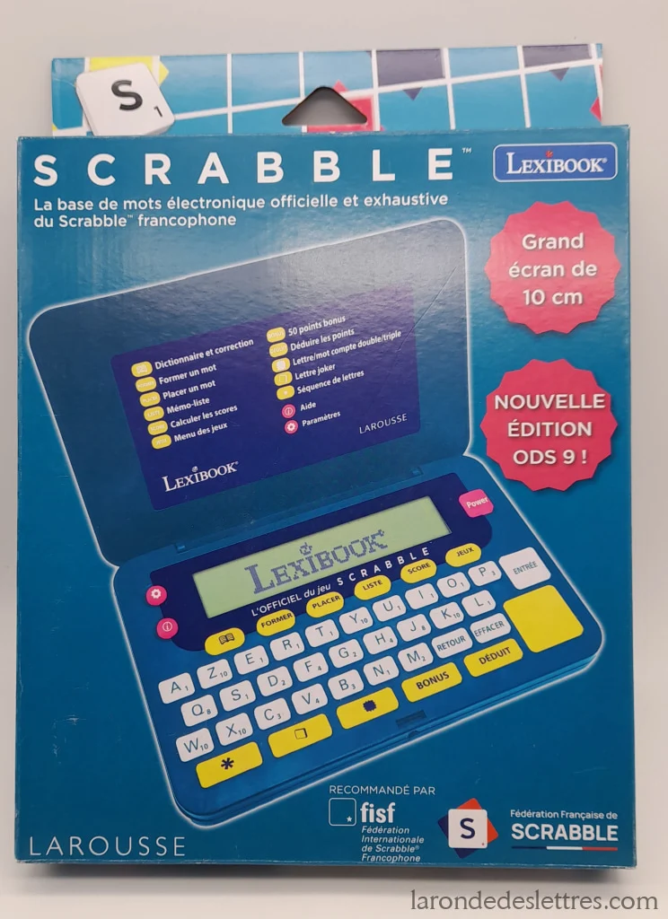Lexibook officiel du Scrabble® ODS 9