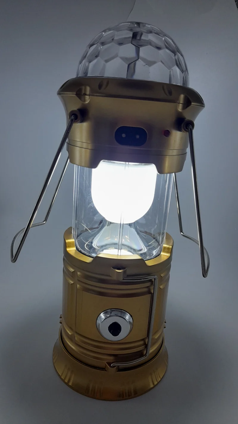 Lampe disco 3 en 1 "lumière blanche"