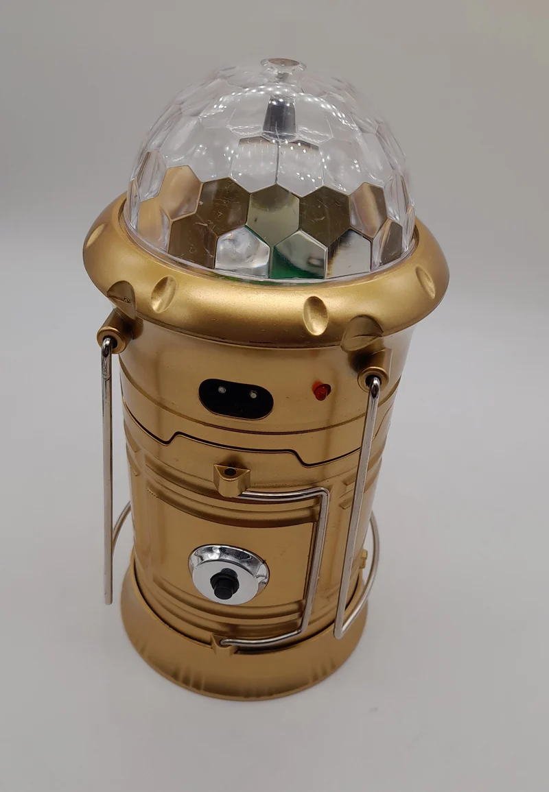 Lampe disco 3 en 1 "lumière blanche"