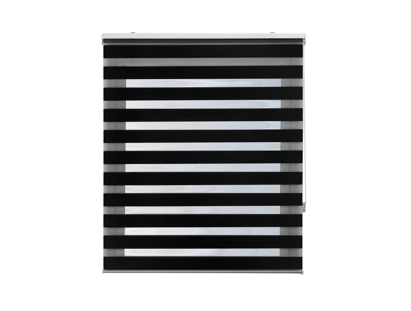 Store enrouleur 140X250 NOIR Nuit et Jour