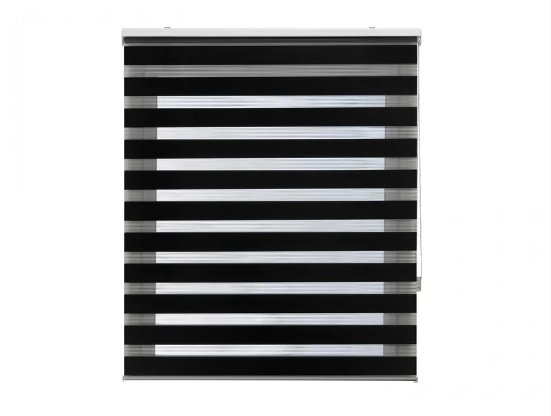 Store enrouleur 140X250 NOIR Nuit et Jour