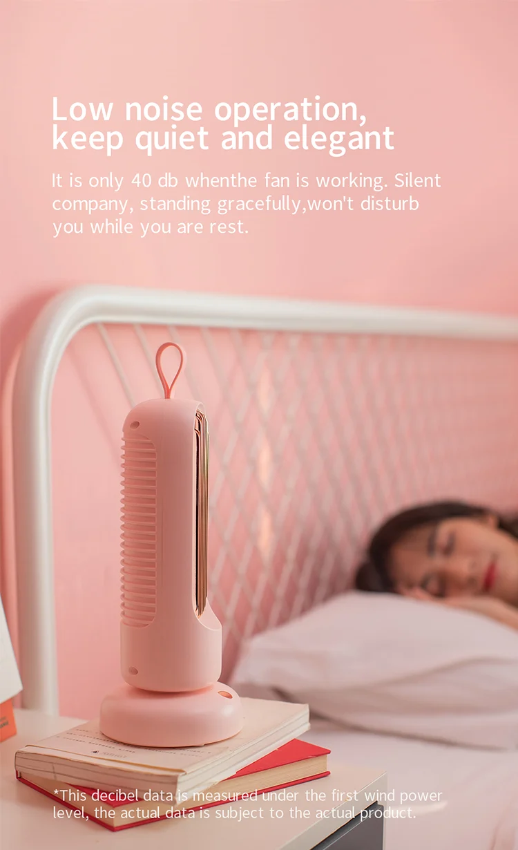 Ventilateur Colonne USB ELBÉ Home – Compact, Silencieux & Design