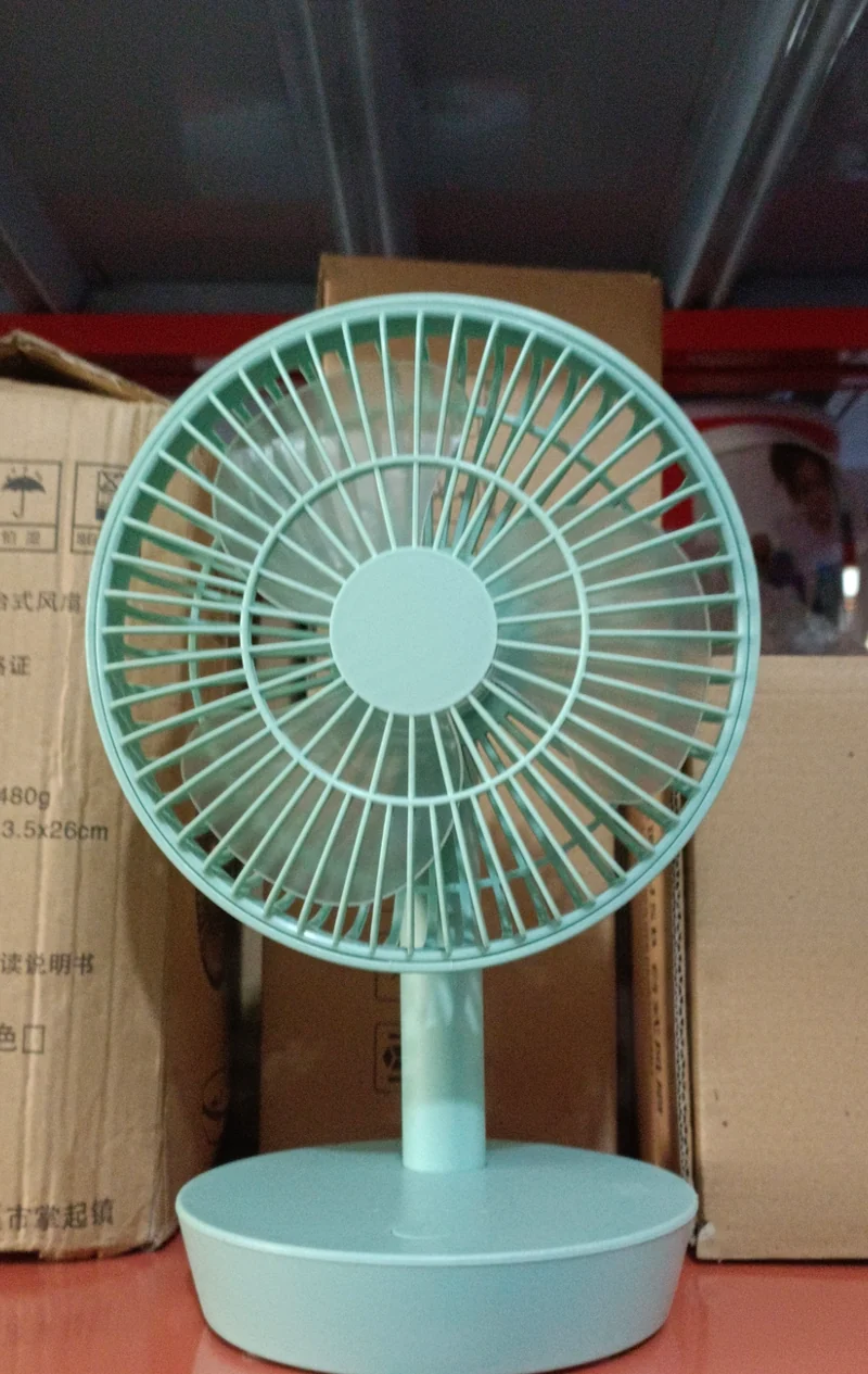 Ventilateur de Bureau ELBÉ Home – Portable, Silencieux & Compact