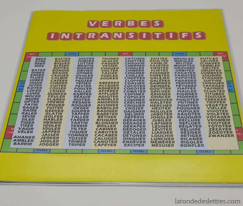 Tapis de souris Verbes intransitifs ODS9