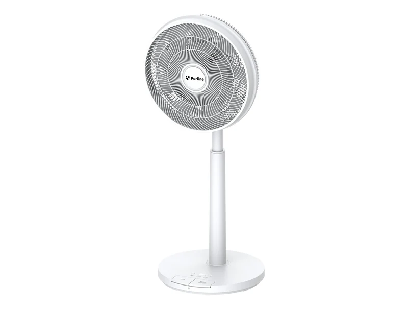 Ventilateur de sol DC avec batterie et 9 pales