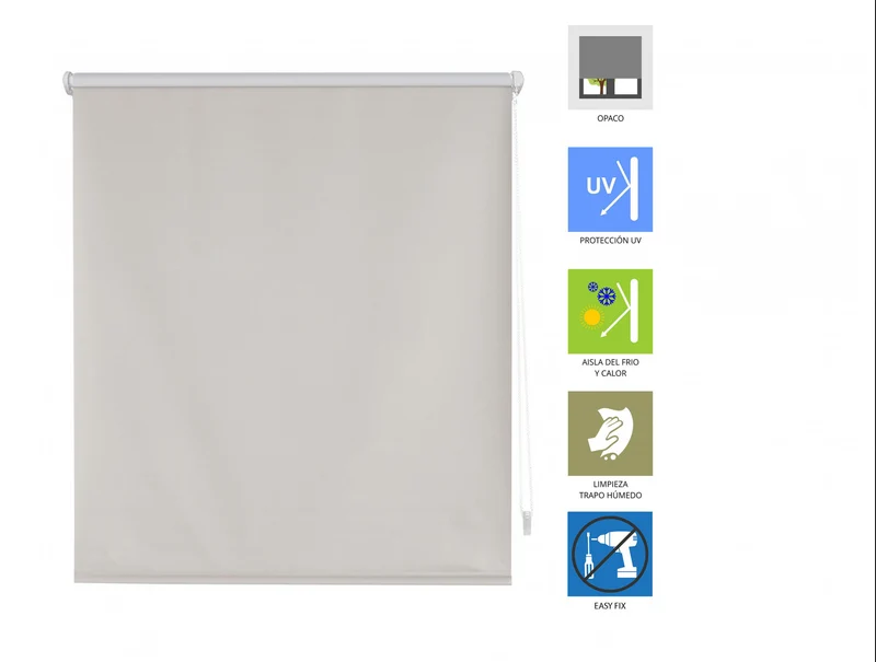 Store à rouleau EASYZEUS GREY 47x180cm