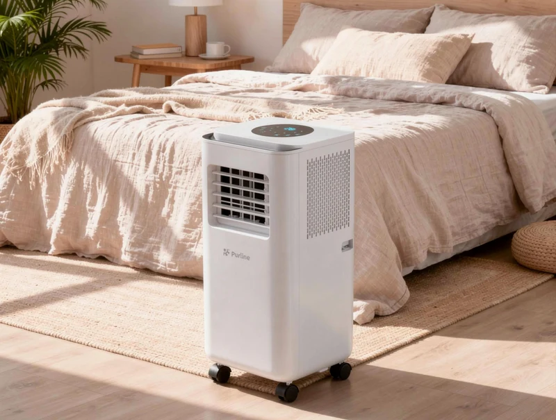 Climatiseur portable 9000 BTU avec déshumidificateur et thermostat
