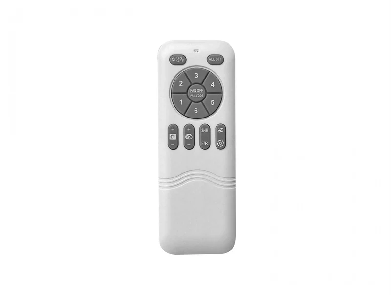 Ventilateur de plafond rétractable avec lumière LED et minuterie