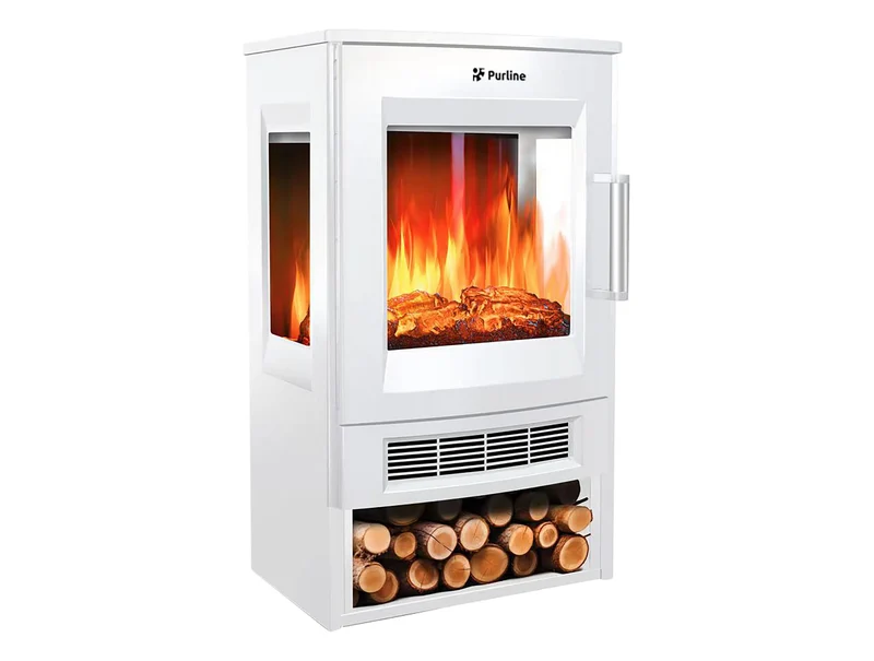Grande cuisinière électrique autoportante avec commande par application WiFi