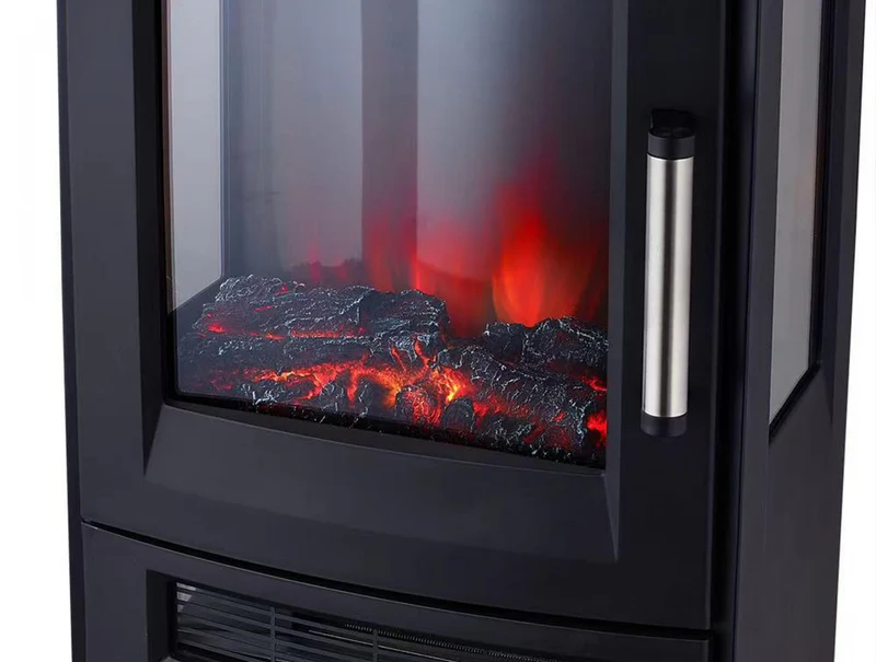 Grande cuisinière électrique autoportante avec commande par application WiFi