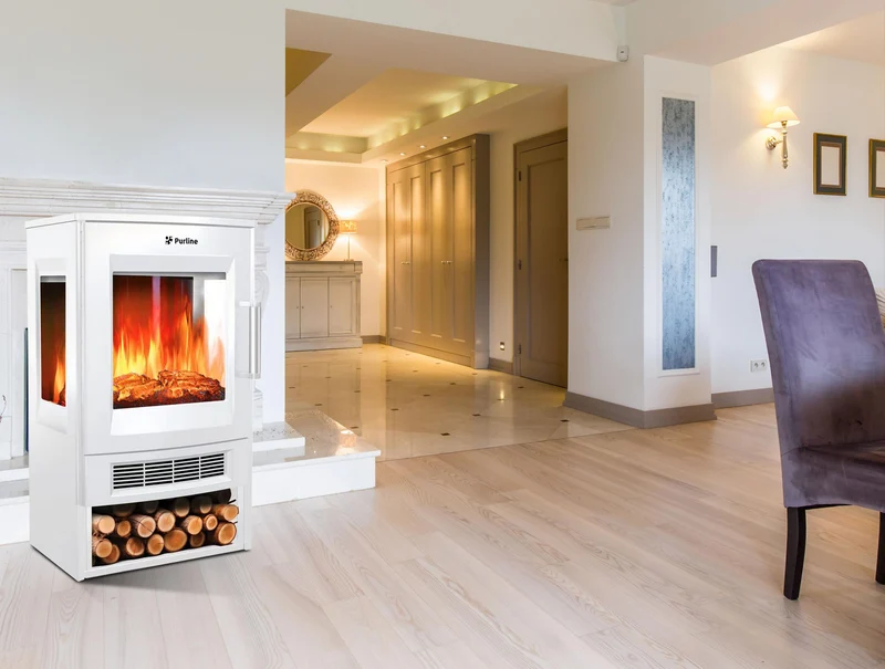 Grande cuisinière électrique autoportante avec commande par application WiFi