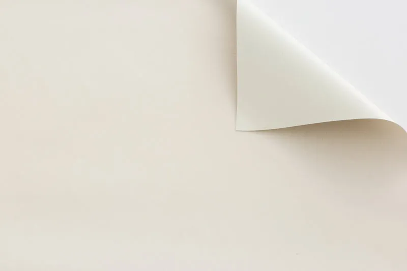 Store à rouleau opaque avec tissu lisse et chaîne manuelle