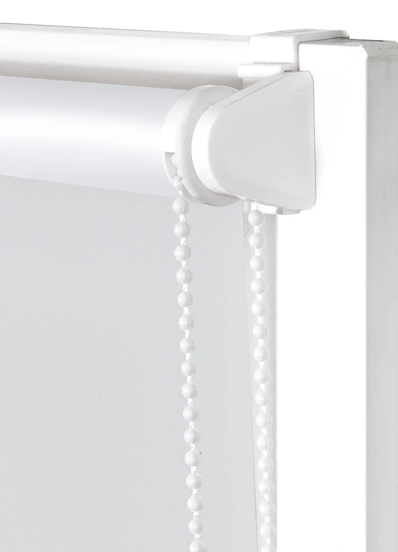 Store à rouleau opaque avec tissu lisse et chaîne manuelle
