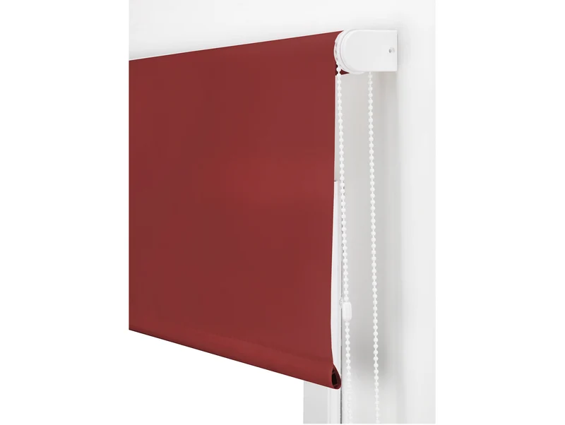 Store à rouleau translucide avec tissu lisse et chaîne manuelle