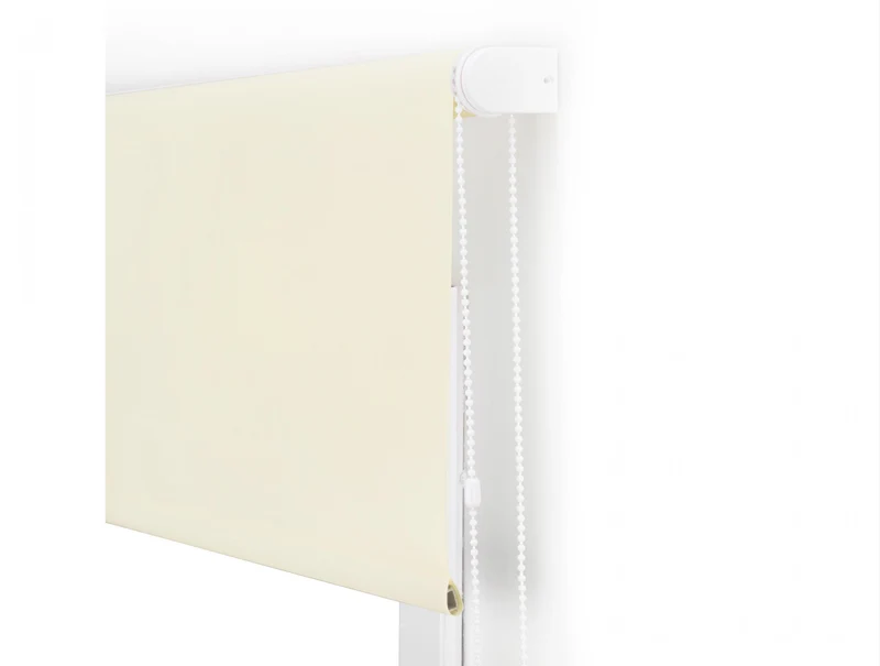 Store enrouleur 180X250 BEIGE Poliéster Translucide