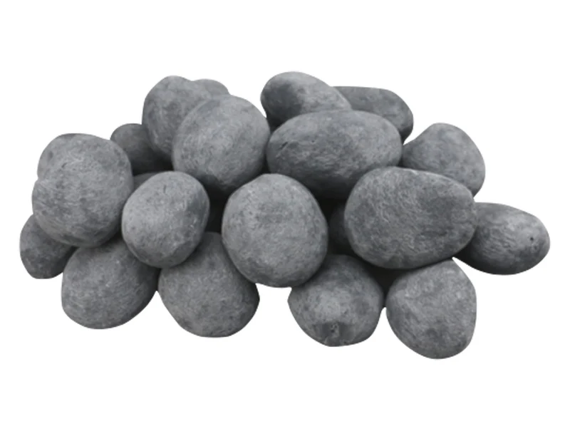 Pierres décoratives en fibre céramique pour cheminées à l'éthanol. 24 pièces