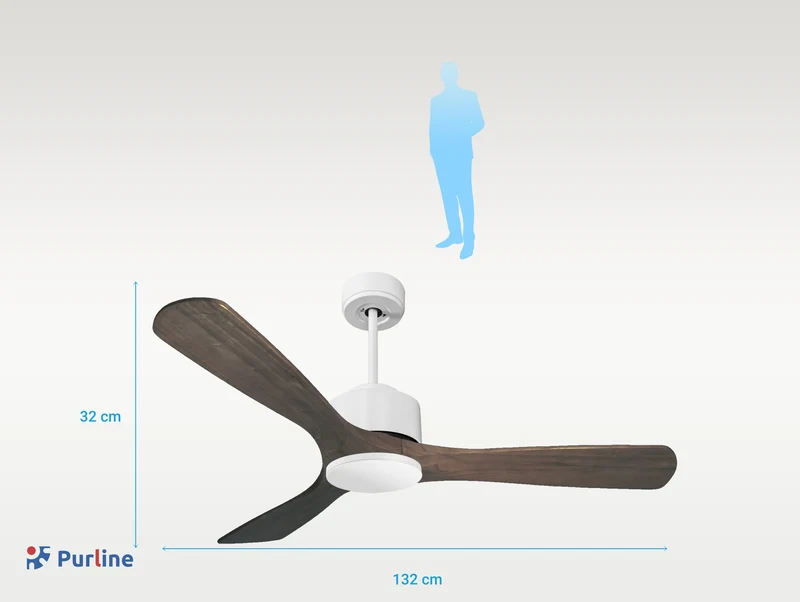 Ventilateur de plafond ultra silencieux et à faible consommation DC MoyoD132C0266057