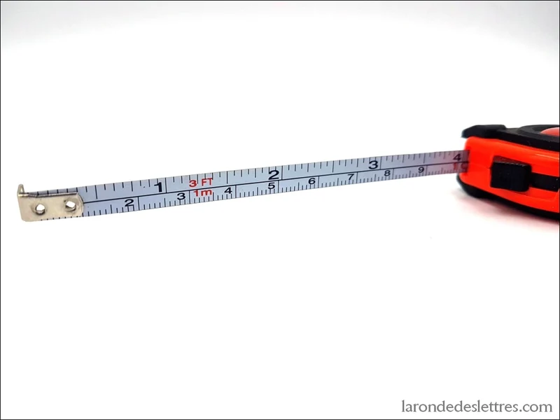 Porte-clé Mètre mesureur à personnaliser