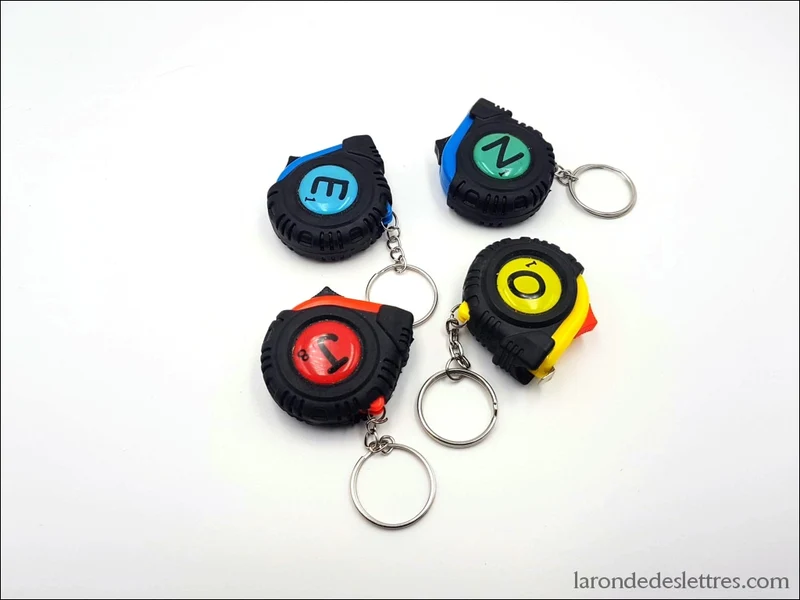 Porte-clé Mètre mesureur à personnaliser