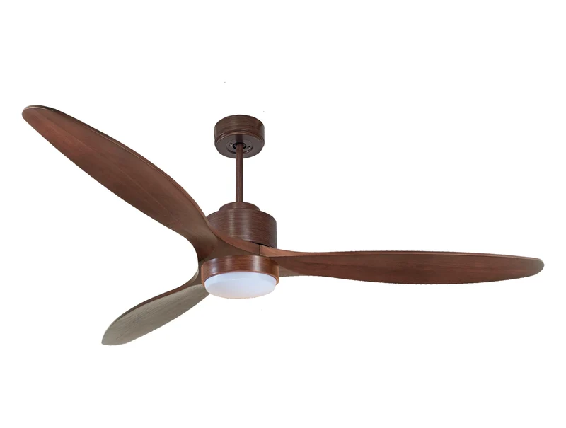 Ventilateur de plafond ultra silencieux et à faible consommation DC RoteD166C02LED67063