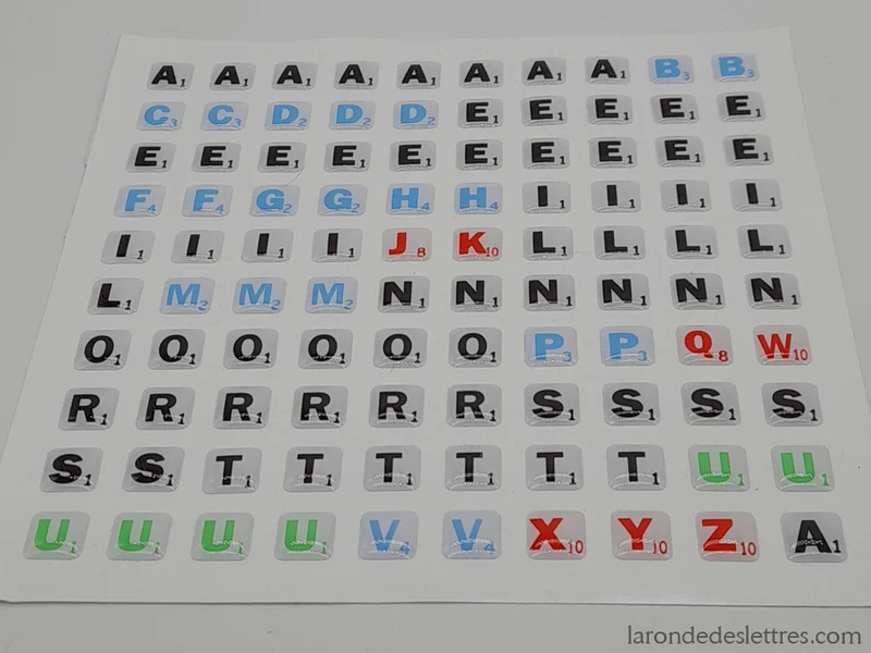 Kit Relooking 102 lettres