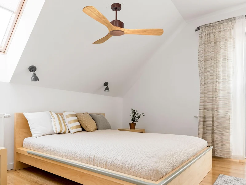 Ventilateur de plafond ultra silencieux et à faible consommation DC ParosD132C0270112