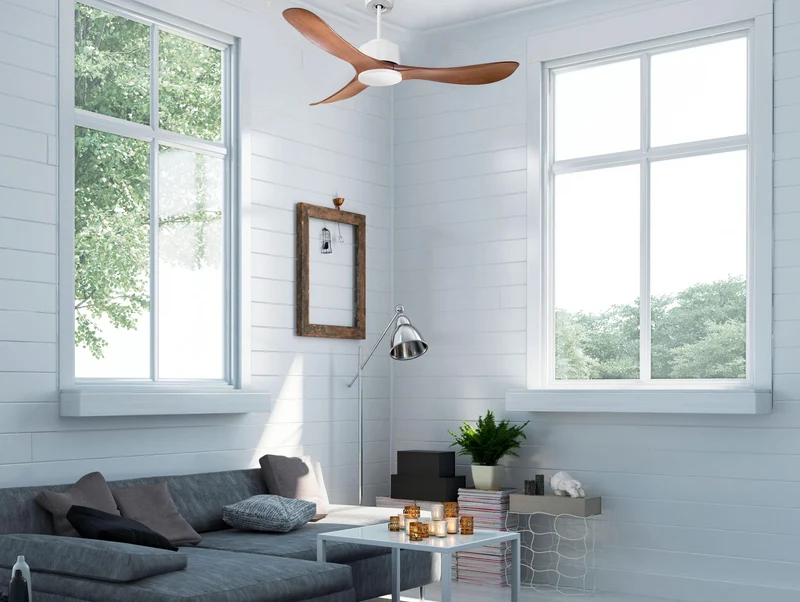Ventilateur de plafond ultra silencieux et à faible consommation DC TogianD132C0266043