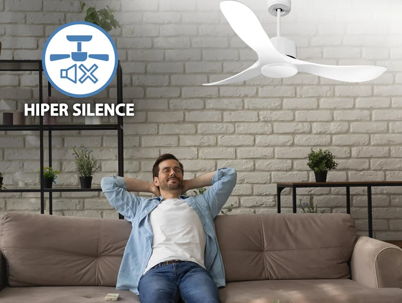 Ventilateur de plafond ultra silencieux et à faible consommation DC TongaD132C0266041