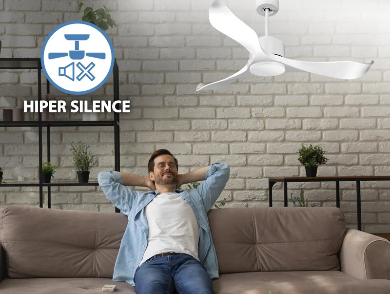 Ventilateur de plafond ultra silencieux et à faible consommation DC VirginD132C0266038