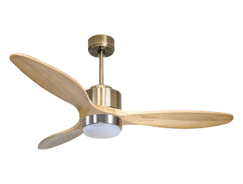 Ventilateur de plafond ultra silencieux et à faible consommation DC SalamisD132C02LED65886