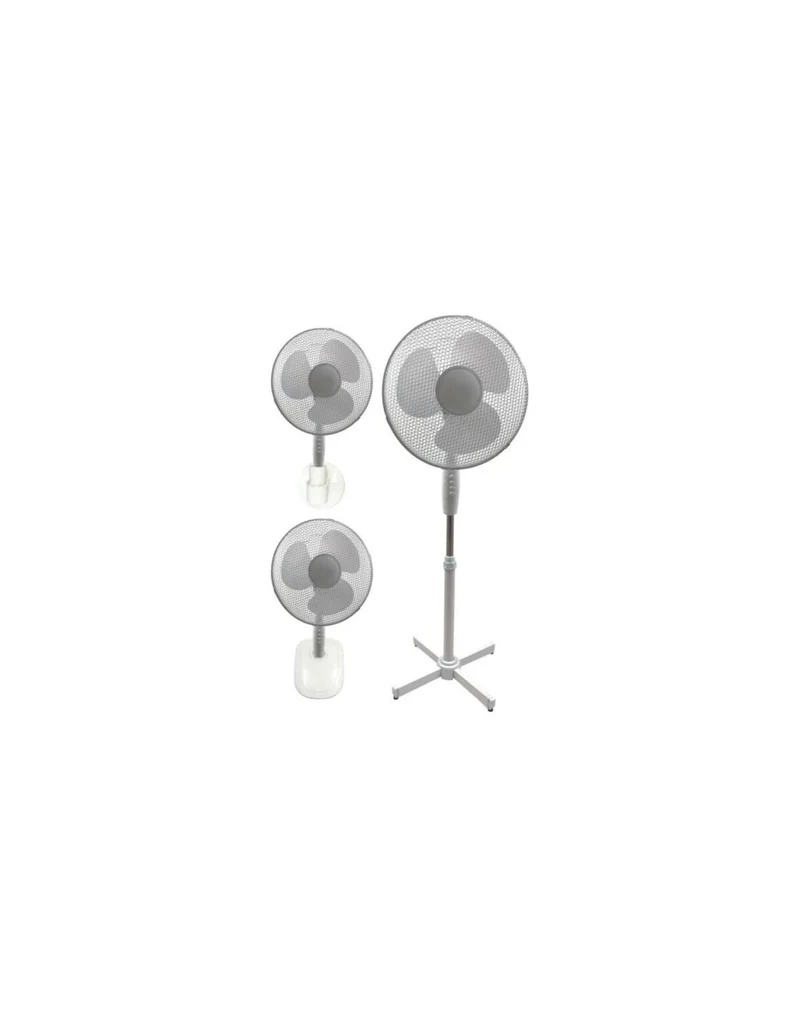 Ventilateur industriel de sol 55W oscillant