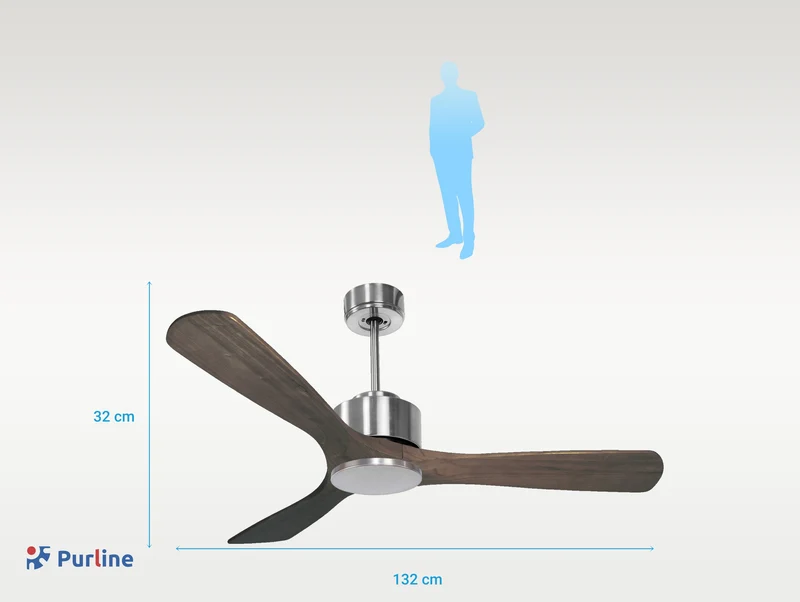 Ventilateur de plafond ultra silencieux et à faible consommation DC MoyoD132C0266432